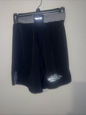 Elite Black Jiu-jitsu  Athletic Shorts